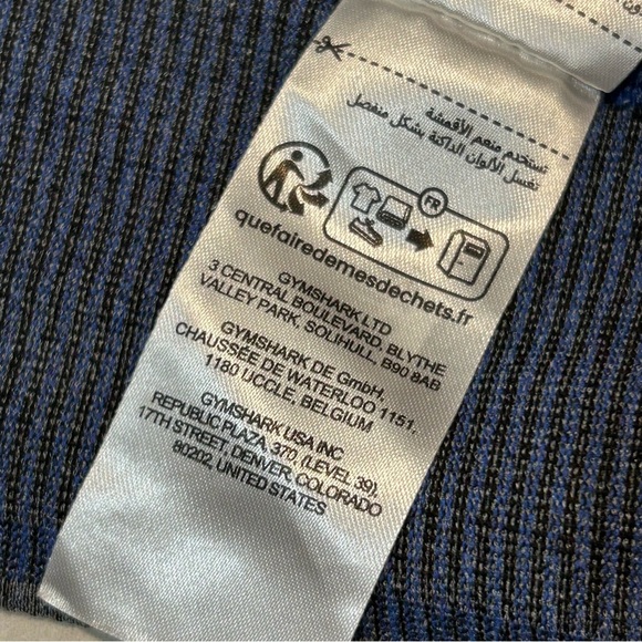 Gymshark Blue Textured Leggings - Picture 8 of 9